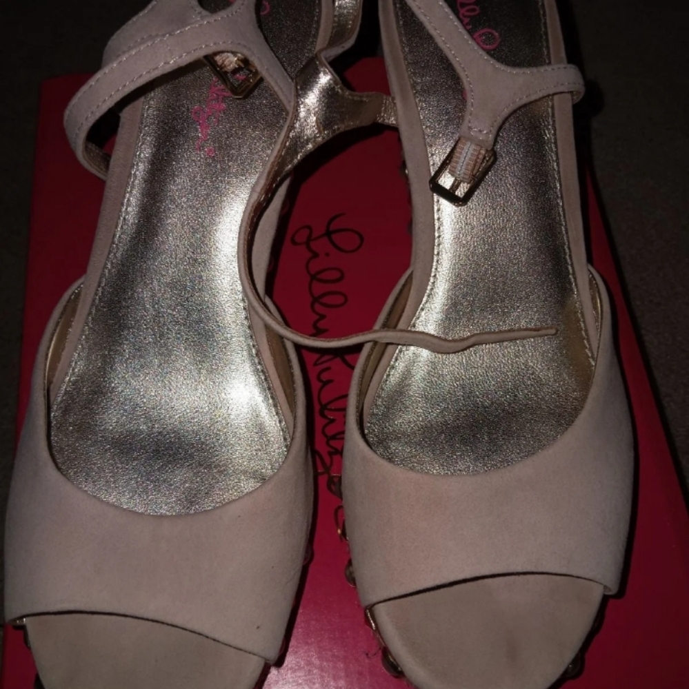 Lilly pulitzer Hadley wedges